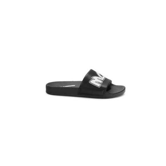 MCQ Mens Black Logo Alexander Mcqueen Round Toe Slip On Slide Sandals Shoes 43 - Picture 3 of 3